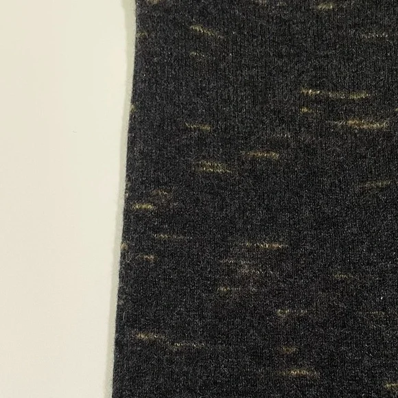 Club Monaco Cashmere Sweater Pullover Hoodie Charcoal Medium - Picture 10 of 13